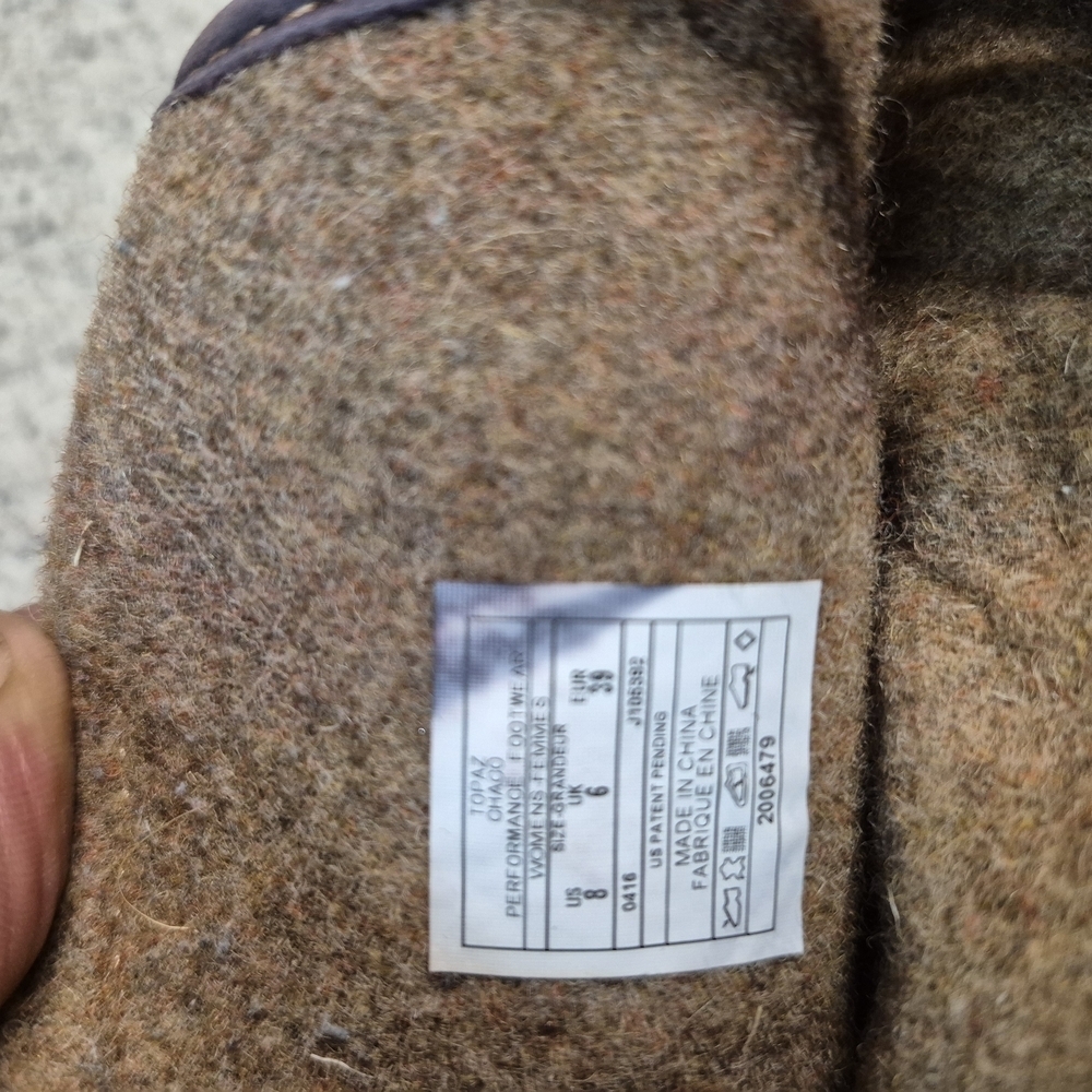 Chacos Brown Outdoor Boots Suze 8 - Picture 8 of 10